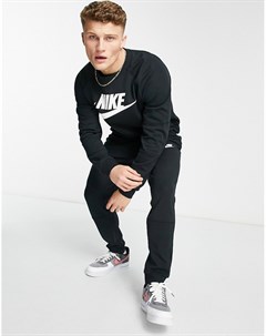 Черный свитшот с круглым вырезом Modern Essentials Nike