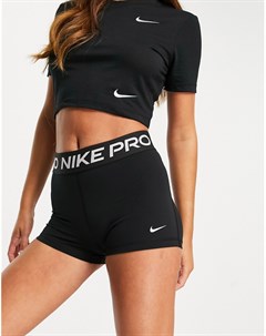 Черные шорты длиной 3 дюйма Pro 365 Nike training