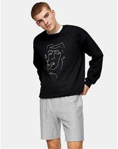 Серые шорты Topman