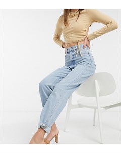 Светлые джинсы в винтажном стиле с завышенной талией ASOS DESIGN Tall recycled Asos tall