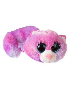 Мягкая игрушка Реснички Кошка 40 см цвет розовый Abtoys