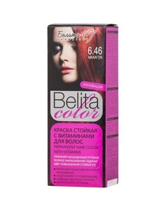 Краска для волос Belita Color с витаминами тон 06 46 Махагон 100 мл Белита-м
