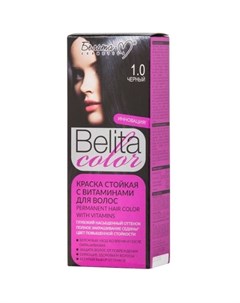 Краска для волос Belita Color с витаминами тон 01 00 Черный 100 мл Белита-м
