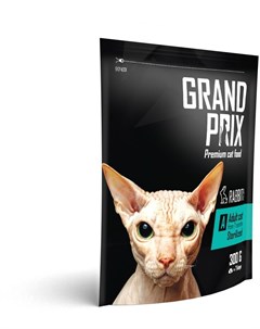 Сухой корм Adult Sterilized с кроликом для кошек 0 3 кг Кролик Grand prix