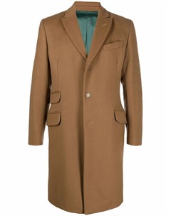 Однобортное пальто с заостренными лацканами Dolce & gabbana pre-owned