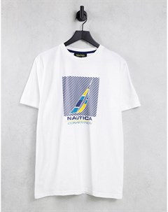 Белая футболка Warsash Nautica competition