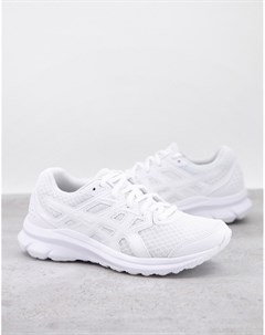 Белые кроссовки для бега Jolt 3 Asics