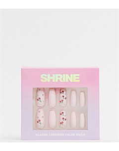 Накладные ногти X ASOS Exclusive Glazed Cherry Shrine