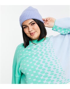 Джемпер с узором в горошек ASOS DESIGN Curve Asos curve