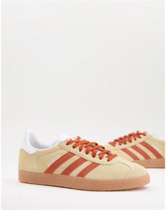 Кроссовки песочного цвета Gazelle Adidas originals