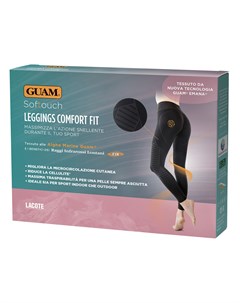 Леггинсы Leggings Антицеллюлитные Комфортный Фитнес S M 44 46 Цвет Черный 1 шт Guam