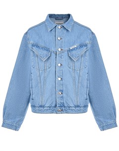Голубая джинсовая куртка Forte dei marmi couture
