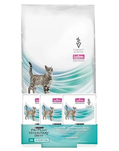 Сухой корм Purina Pro Plan Veterinary Diets для взрослых кошек и котят для снижения проявлений кишеч Purina pro plan