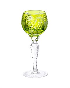 Рюмка для ликера Grape 60мл цвет светло зеленый Ajka crystal