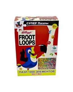 Пазл Kelloggs Froot Loops 1000 элементов Ypernova