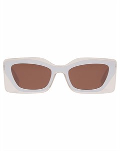 Солнцезащитные очки с прозрачными вставками Fendi