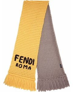 Шарф с вышивкой Fendi