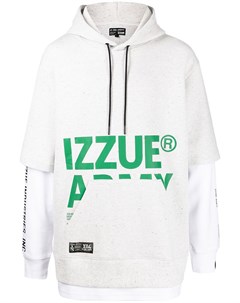 Многослойное худи с логотипом Izzue