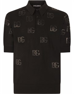 Рубашка поло с логотипом Dolce&gabbana