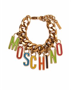 Браслет с логотипом Moschino