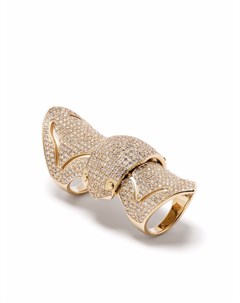 Кольцо из желтого золота с бриллиантом Loree rodkin