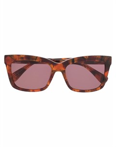 Солнцезащитные очки в оправе черепаховой расцветки Max mara