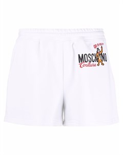 Спортивные шорты с логотипом Moschino