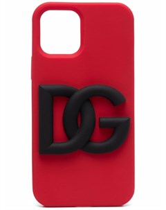 Чехол для iPhone 12 Pro с вышитым логотипом Dolce&gabbana