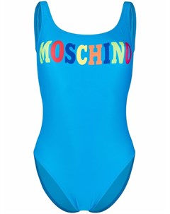 Купальник с логотипом Moschino