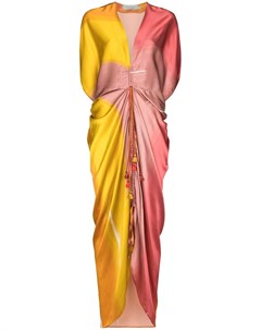 Платье кафтан Cloister со сборками Silvia tcherassi