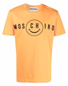 Футболка с принтом Smiley Moschino