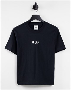 Свободная футболка с логотипом спереди Huf