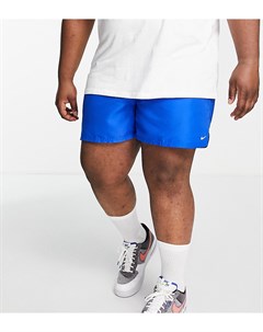 Синие воллейбольные шорты длиной 5 дюймов Plus Nike swimming