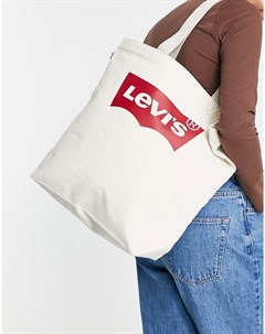 Текстильная сумка тоут цвета экрю Levi's®