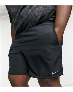 Черные шорты длиной 7 дюймов Plus Challenger Nike running