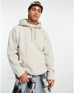 Светло бежевый oversized худи от комплекта Topman