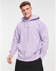 Сиреневый худи в стиле oversized Topman