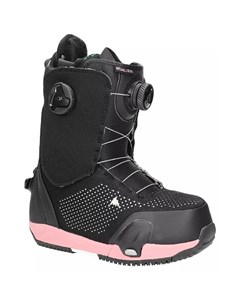 Ботинки для сноуборда женские Ritual Ltd Step On Dark Gray Pink 2022 Burton