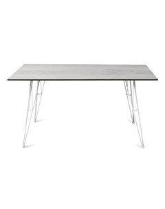 Обеденный стол руссо серый 80x75x150 см Outdoor