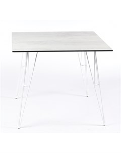 Обеденный стол руссо серый 90x75x90 см Outdoor