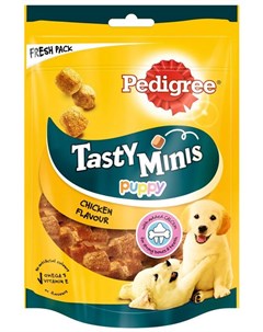 Лакомство Tasty Bites Puppy ароматные кусочки для щенков 125 г Курица Pedigree