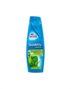 Шампунь Глубокое очищение и свежесть для жирных волос 360мл Shamtu