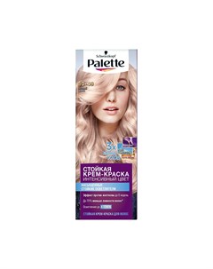 Стойкая крем краска для волос Интенсивный цвет 10 49 Розовый блонд 110мл Palette