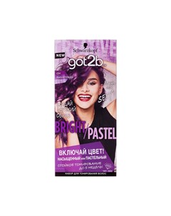 Оттеночный бальзам для волос Bright Pastel 094 Фиолетовый панк 80мл Got2b