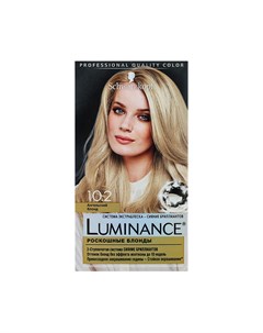 Стойкая краска для волос 10 2 Ангельский блонд Luminance