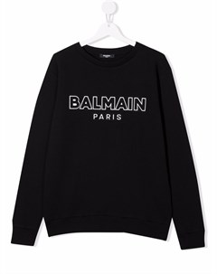 Толстовка с логотипом Balmain kids