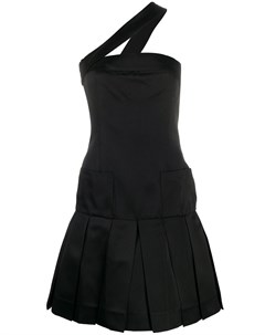 Платье на одно плечо со складками на подоле Chanel pre-owned
