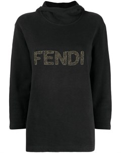 Худи 1990 х годов с нашивкой логотипом Fendi pre-owned