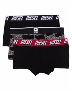 Комплект из трех боксеров с логотипом Diesel