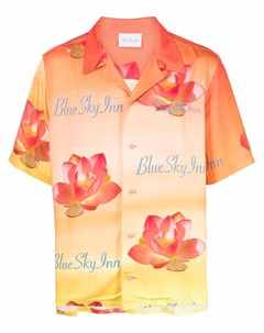 Рубашка с цветочным принтом Blue sky inn